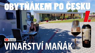 Camper in the Czech Republic - new stellplatz in the Maňák winery