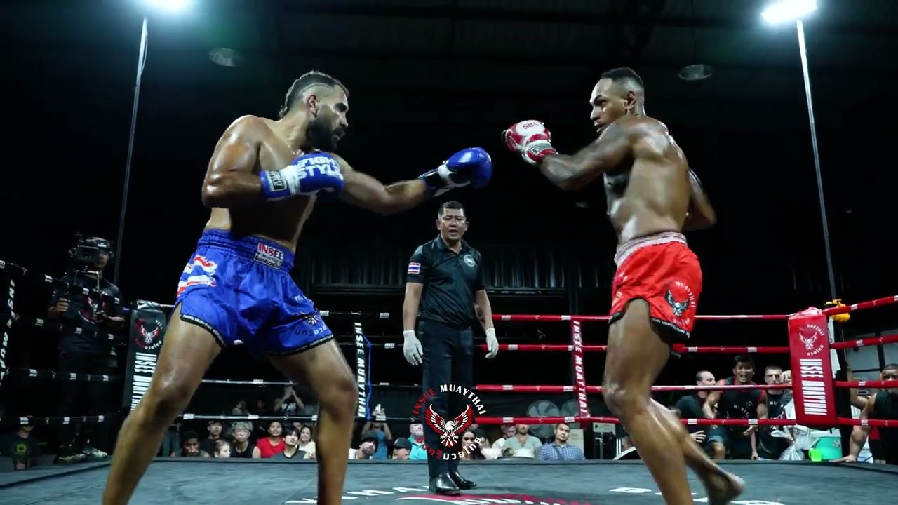 BOUT 6 🔴 Jack (Insee Muay Thai) 🇨🇴  🔵 Asror (Lions MMA Club) 🇺🇿  🏆 Red Win by TKO