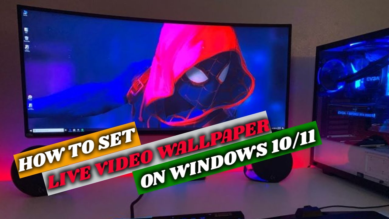 How to Set Live Video Wallpaper on Windows 10/11 Laptop/PC 2022. - YouTube