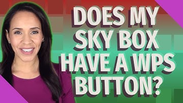 Does my Sky box have a WPS button?