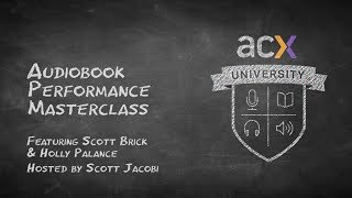 Audiobook Performance Masterclass