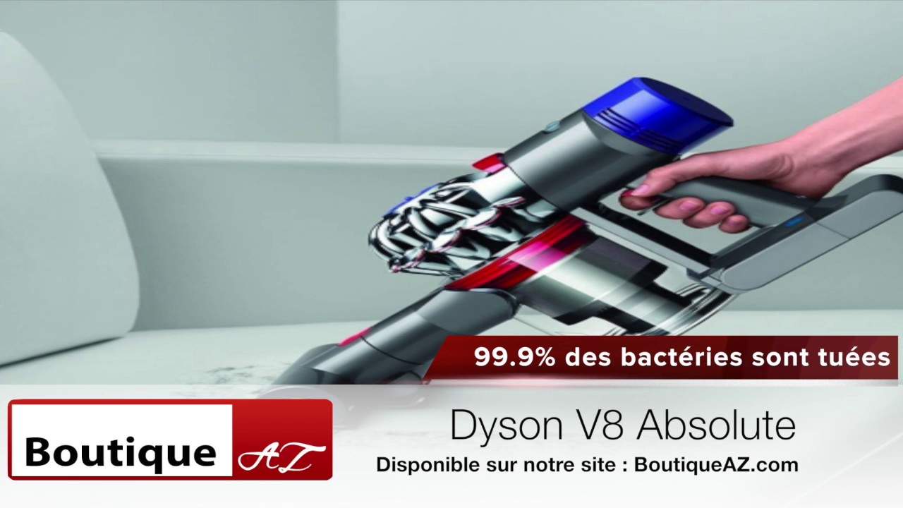 Aspirateur Dyson V8 ABSOLUTE YouTube