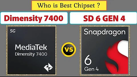 Mediatek Dimensity 7400 Vs Snapdragon 6 Gen 4 || Full Comparison