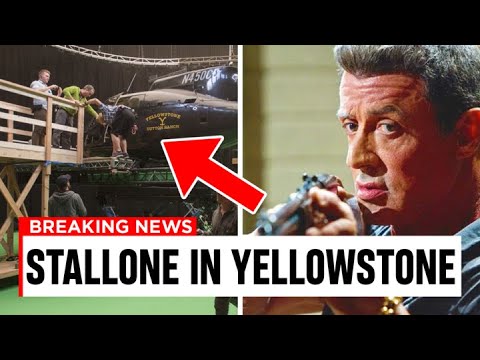 Sylvester Stallone Was Seen On The Set Of Yellowstone..
