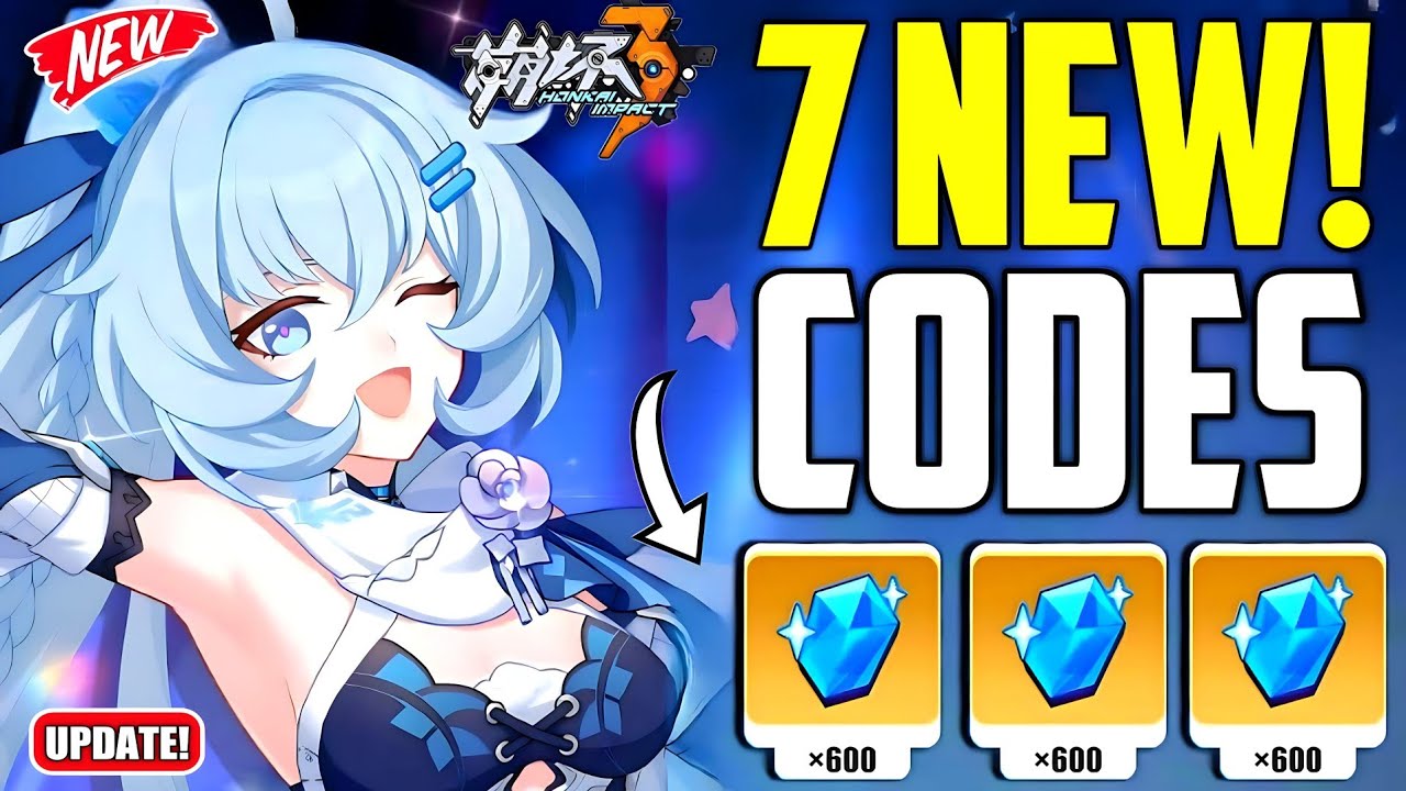 ⚠️JULY CODES!⚠️ HONKAI IMPACT 3 REDEEM CODES 2023 - HONKAI IMPACT CODE ...