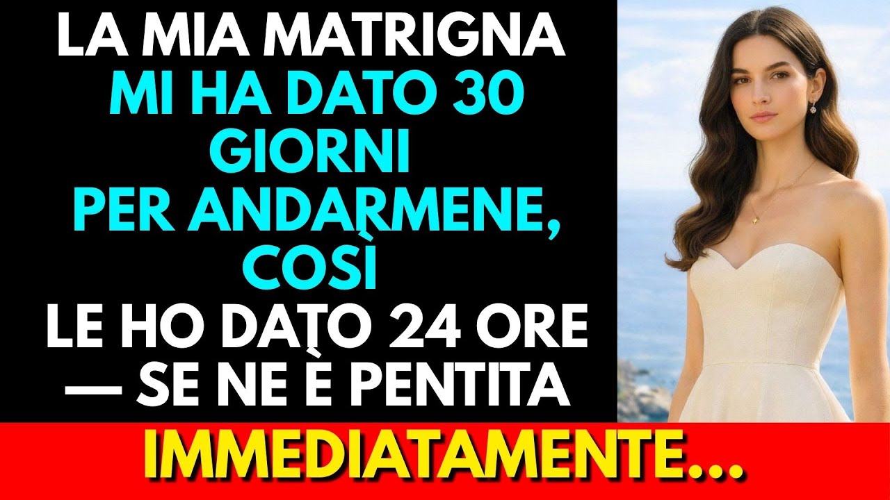 Mia Matrigna Mi Ha Dato 30 Giorni Per Andarmene, Così Le Ho Dato 24 Ore E Se Ne È Pentita Subito