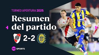 Thumbnail for RIVER y CENTRAL protagonizaron un EMPATE CALIENTE | #River 2-2 #RosarioCentral | Resumen