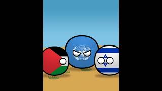 Израиль против Палестины Countryballs #Shorts
