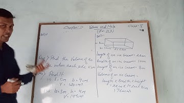 Class - 5 || Chapter - 10 ( Volume & Nets ) || Part :- 3