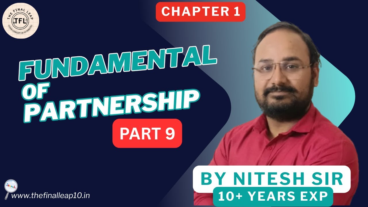 Partnership Account | Part 9 | Guarantee of Profit | 