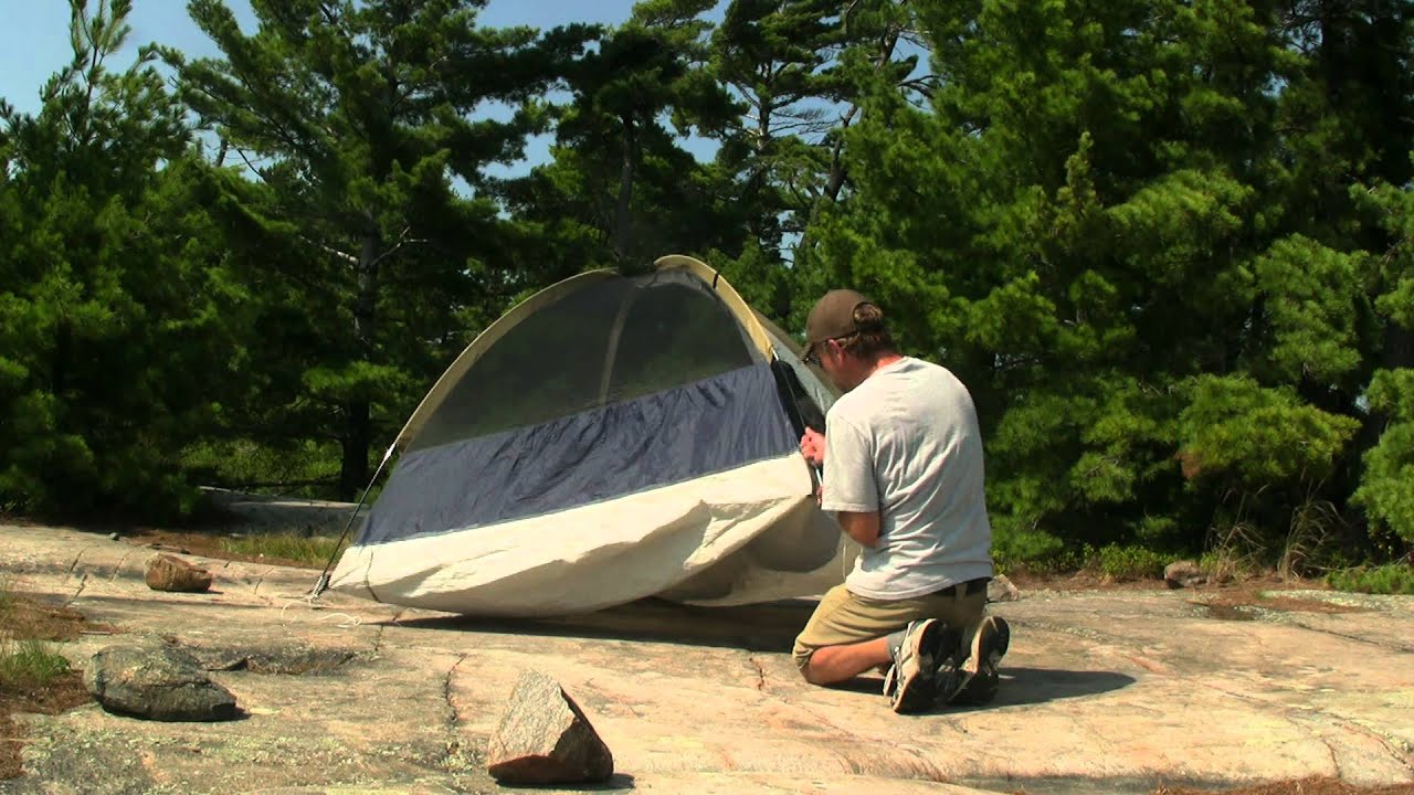 Tent Setup Without Pegs