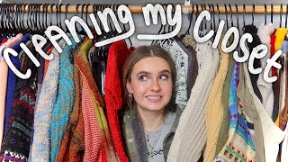 cleaning out my closet?? *organizing &amp; decluttering*