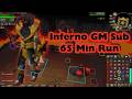 Inferno Relaxed Sub 65 Minute Example Run OSRS
