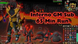 Inferno Relaxed Sub 65 Minute Example Run - Speed-runner CA - OSRS