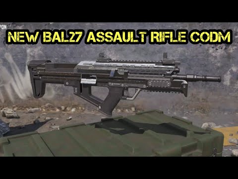 New BAL-27 Assault Rifle in COD Mobile | Call of Duty Mobile S4 Test ...