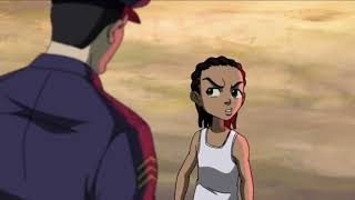 The Boondocks | "Is it okay to snitch to the police on the police?" | Season 1 Episode 14
