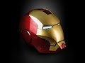 IRON MAN HELMET — Как сделать шлем железного человека. (Motorized, LED eyes, arc-reactor) creating.