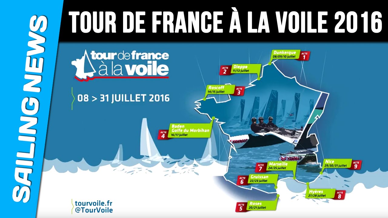 Parcours 3D - Tour de France à la Voile 2016