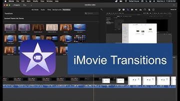 iMovie Tutorial 2021 - Adding Transitions and Changing Transition Length
