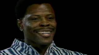 NBA NBC Sports Interview NY Knicks Patrick Ewing 1996