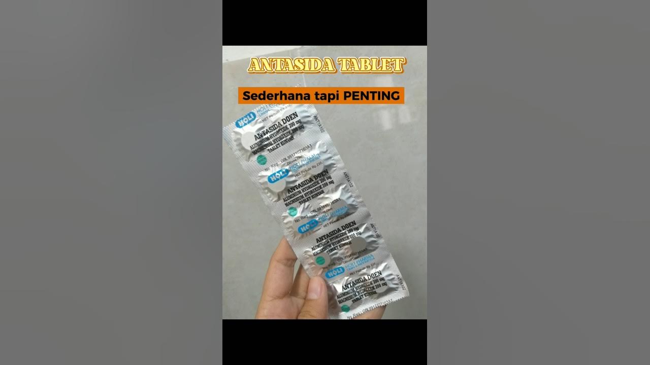 Cara minum antasida tablet, jangan sampai salah #antasida #maag #nyeriuluhati #sakitlambung Cara minum antasida tablet, jangan sampai salah #antasida #maag #nyeriuluhati #sakitlambung