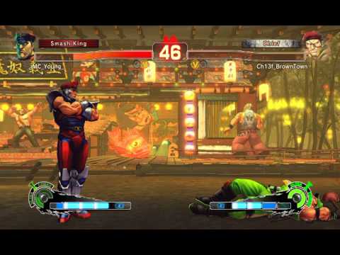 Ultra Street Fighter IV battle: M. Bison vs Rolento