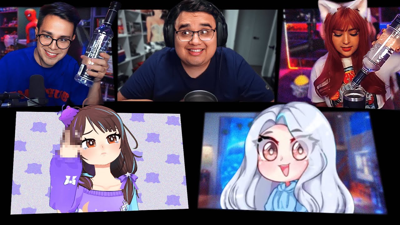 EMBORRACHANDOME CON STREAMERS FAMOSOS #1