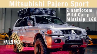 Mitsubishi Pajero Sport z namiotem Wild Camp Missisipi 160 - Tuning Show Expo - WildHearts Familia