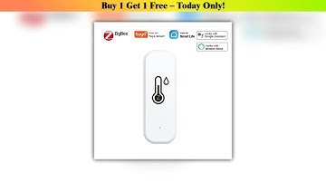 Flash Sale Support Tuya Zigbee Temperature Humidity Sensor Smart Home Device Compatible with Google