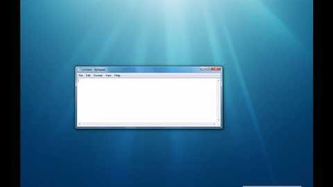 Windows 7 Window Snapping Demonstration
