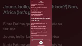 GIMS SPA FT THEODORA lyrics 🖤 paroles 🏴‍☠️ #gims #spa #theodora #lyrics 