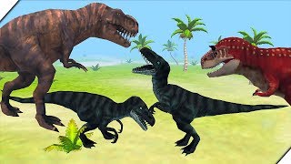 БИТВА ДИНОЗАВРОВ - Jurassic Battle Simulator 3D. Динозавр screenshot 1