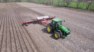 Planting Corn April of 2022