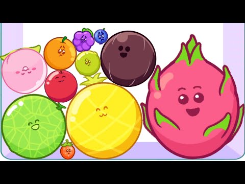 Dragon Fruit - Merge Fruits 2048 Math (Suika Game)