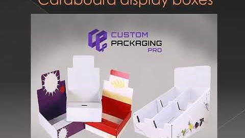 Custom Display Boxes | Custom Packaging Pro