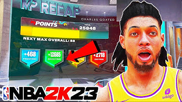 NBA 2K23 - UNLIMITED SHOOTING BADGE METHOD!FASTEST WAY TO MAX SHOOTING BADGES FAST AND EASY!