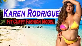 Karen Rodriguez ✅ The Curvy Plus-Size Model Sensation | Her Journey Unveiled | Fashion Biography