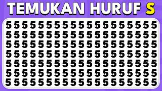 Temukan Emoji Yang Beda - Edisi Sulit Angka dan Huruf 🔢🔠⚡ | 40 Level Utama | Kuis Lebah