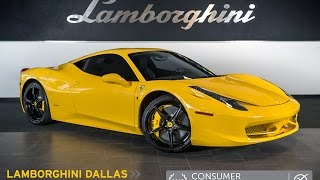 This is a smoke free carfax certified 2010 ferrari 458 italia coupe
equipped with 4.5l 570hp v8 engine and 7-speed f1 automatic sport
shift transmis...