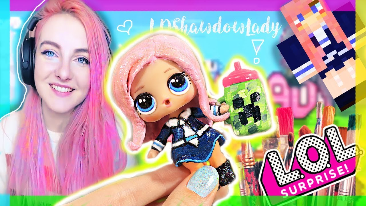 LDShadowLady 🎮 CUSTOM LOL Surprise Doll 💖- DIY / Tutorial! - YouTube