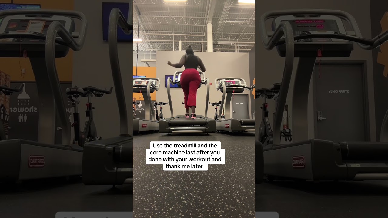 Treadmill workout with me