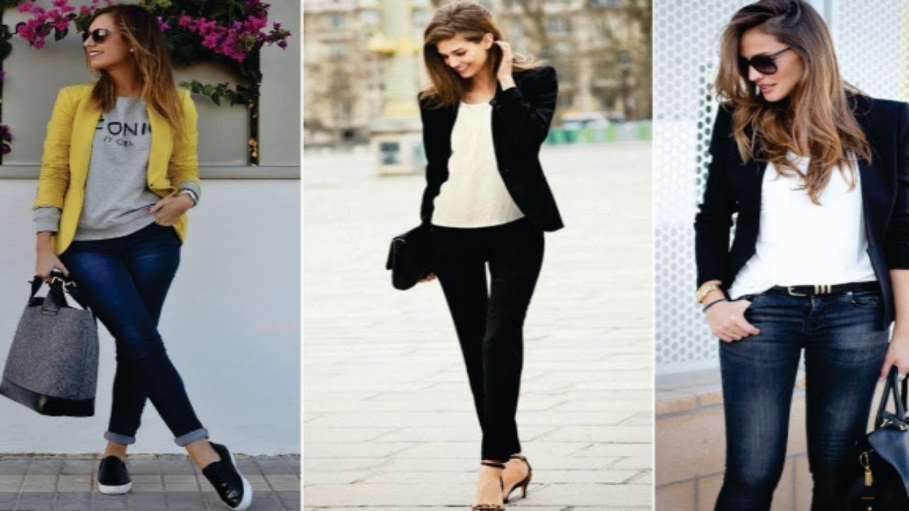 CAMISA BLANCA CON JEANS - OUTFITS IDEA 2018/2019 - YouTube