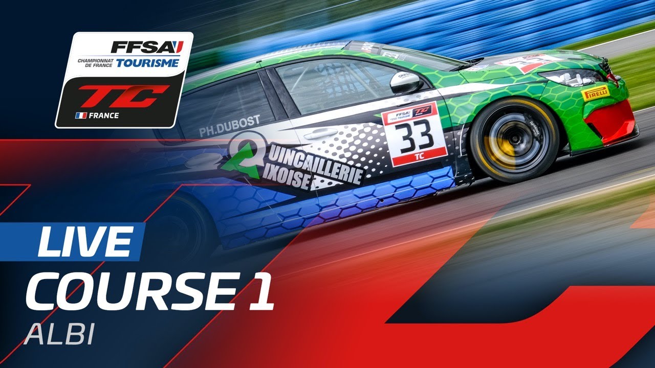 LIVE | Championnat de France FFSA Tourisme  - Albi 2021 - Course 1