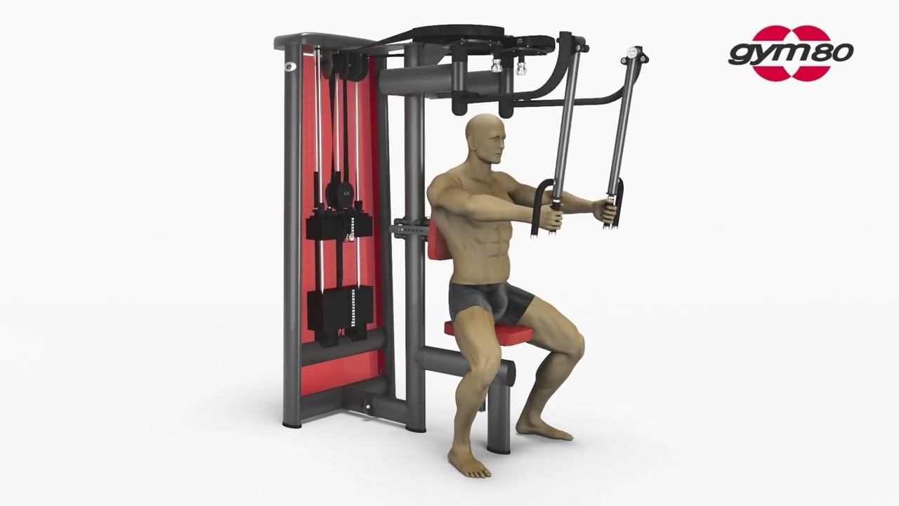 5014 Pec Fly / Rear Delt - gym80 USA