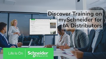 mySchneider Training video for Alliance Industrial Automation Distributors | Schneider Electric