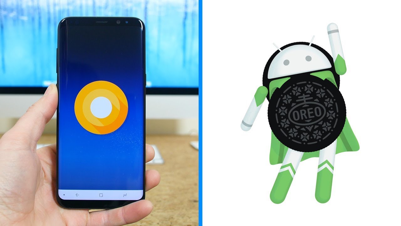 Android 8.0 Oreo On Samsung Galaxy S8+ - YouTube