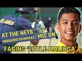 Icc u19 cwc sri lankas mohammed shamaaz faces matheesha little malinga anushal in the nets