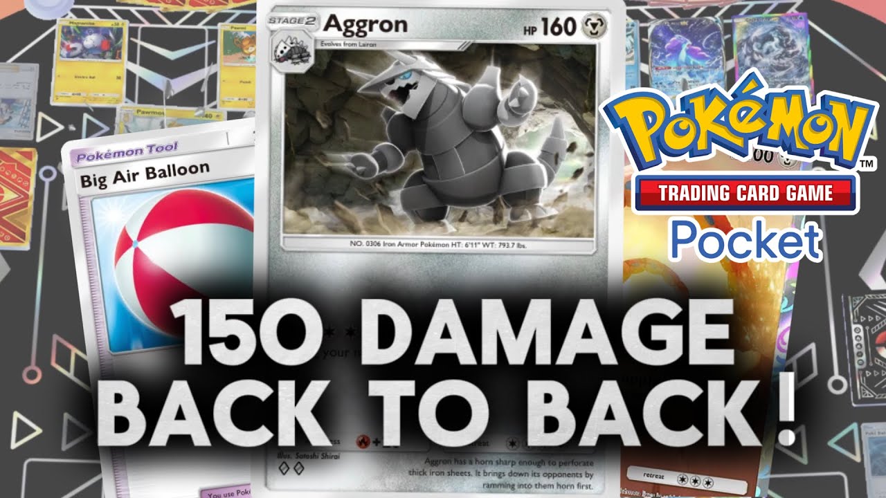 THE ULTIMATE AGGRON DECK! - Pokemon Pocket Deck Build