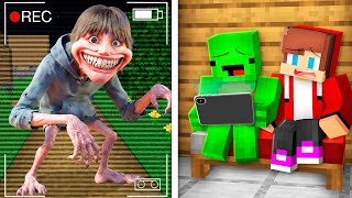 How Mikey and JJ get 67 Monster on Hidden Cameras in Minecraft ?! - Maizen screenshot 4