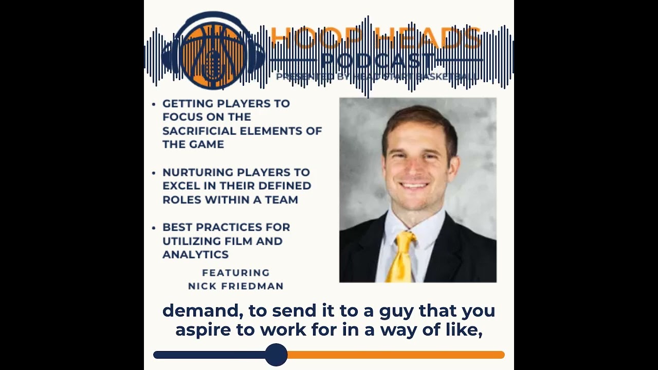 Nick Friedman - Being Prepared as a Young Coach #podcast #basketballcoach